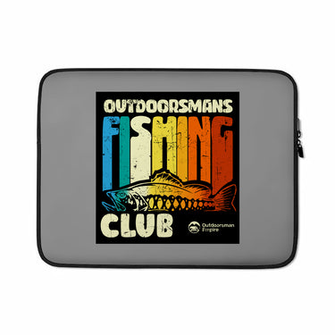 Outdoorsman Fishing Club Laptop Sleeve